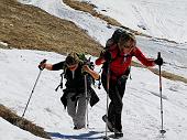 Salita con ciaspole al Piz Tri in Valcamonica nella splendida domenica del 14 marzo 2010 - FOTOGALLERY